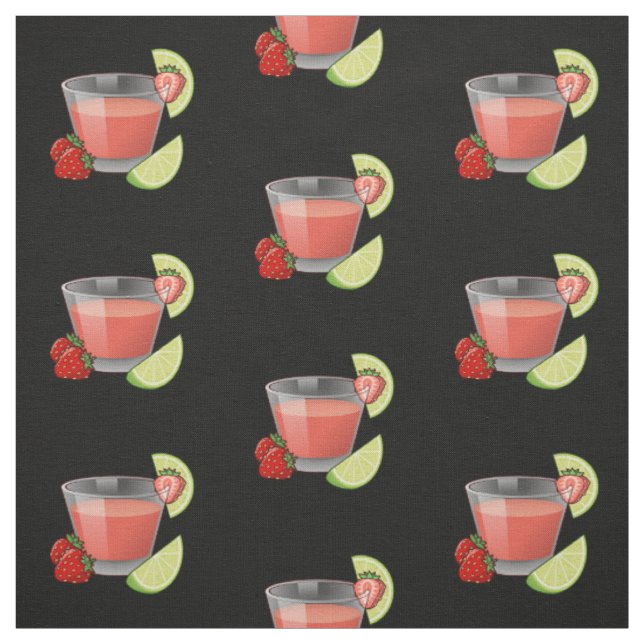 Strawberry Daiquiri Fabric (Swatch)