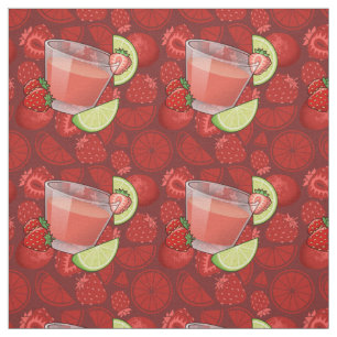 Strawberry Daiquiri Fabric