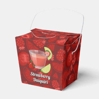 Strawberry Daiquiri Favour Box
