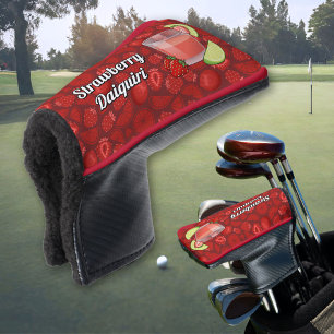 Strawberry Daiquiri Golf Head Cover