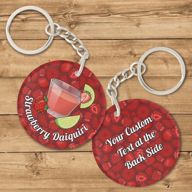 Strawberry Daiquiri Keychain (Creator Uploaded)