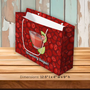 Strawberry Daiquiri Large Gift Bag