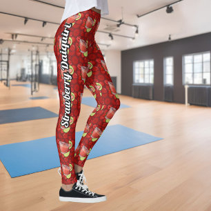 Strawberry Daiquiri Leggings