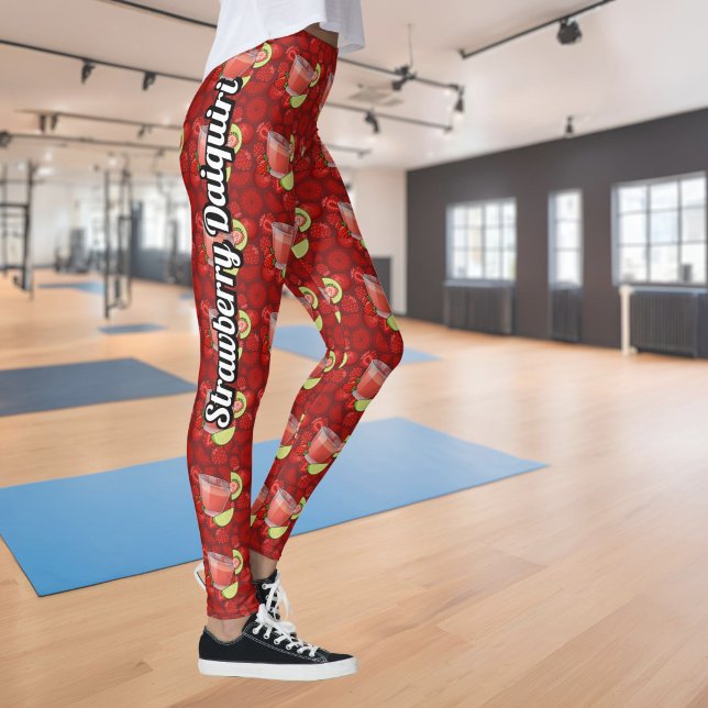 Strawberry Daiquiri Leggings (Creator Uploaded)