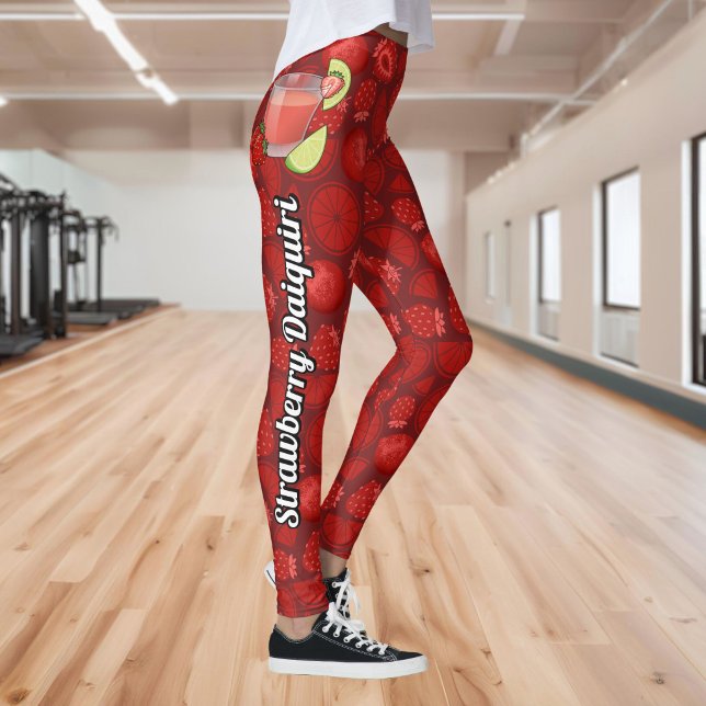 Strawberry Daiquiri Leggings (Creator Uploaded)