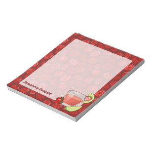 Strawberry Daiquiri Notepad