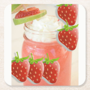 Strawberry Daquiri Coaster