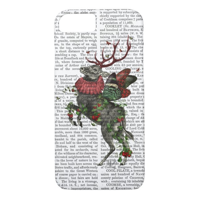 Strawberry Deer Case-Mate iPhone Case (Back)