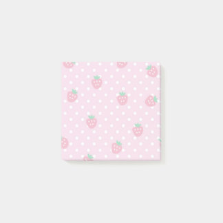 Strawberry delight sticky noes post-it notes