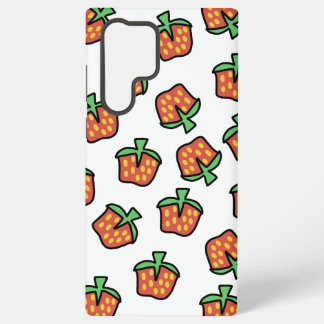 Strawberry design phone case