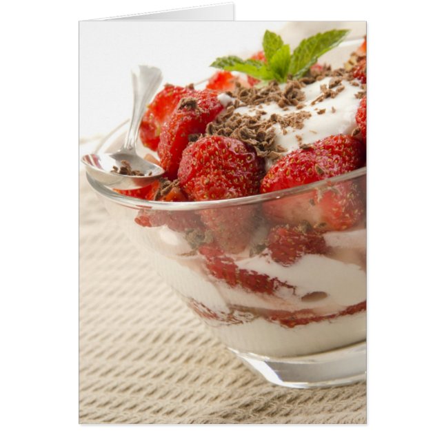Strawberry Dessert With Fresh Yogurt (Front)