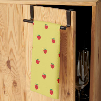 Strawberry Dots Kitchen Towel