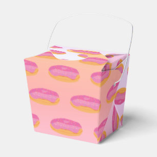 Strawberry Doughnuts Favor Box
