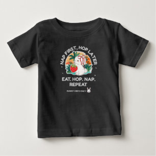 Strawberry Dream Bunny Baby T-Shirt