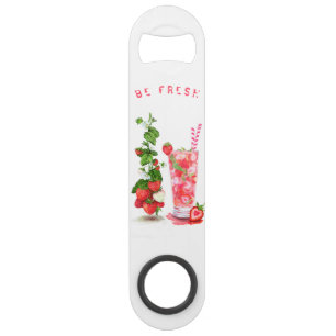 Strawberry Drink Fruits Bottle Opener Bar Key