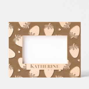 Strawberry Etched Frames