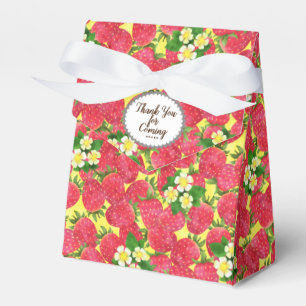 Strawberry Favour Box