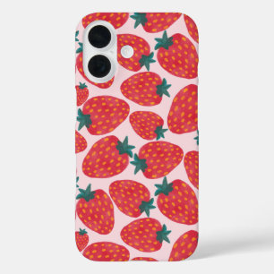 Strawberry Field iPhone 16 Case