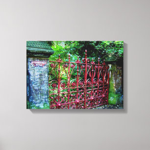 Strawberry Field Gates, Liverpool UK Canvas Print