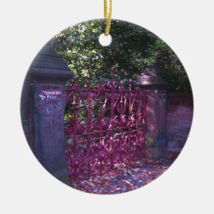 Strawberry Field Gates, Liverpool UK Ceramic Ornament