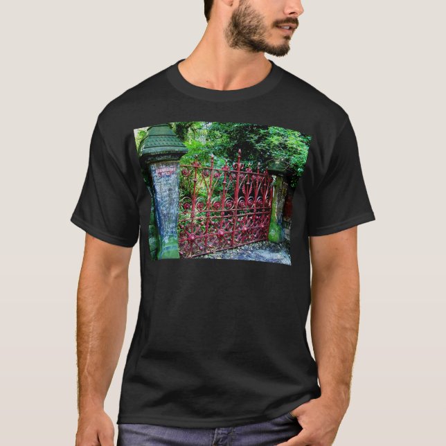 Strawberry Field Gates, Liverpool UK T-Shirt (Front)