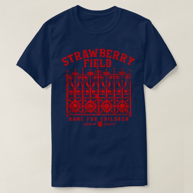 Strawberry Field T-Shirt (Design Front)