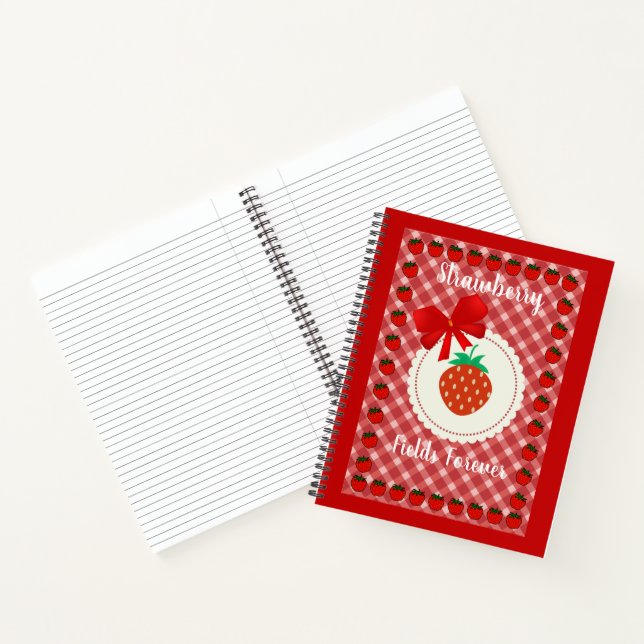 Strawberry Fields Notebook (Inside)