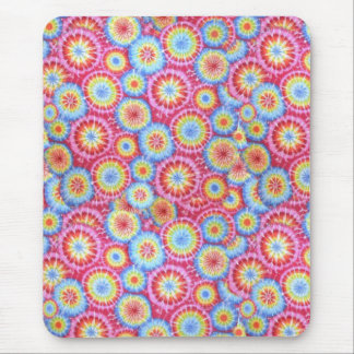 Strawberry Fields Tie Dye Mousepad