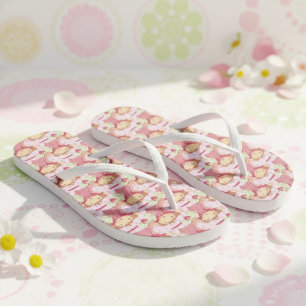 Strawberry Flip Flops