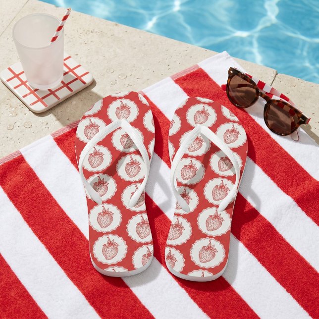 Strawberry Flip Flops (Creator Uploaded)