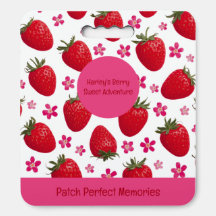 Strawberry Floral Patch Adventure Kneeling Pad