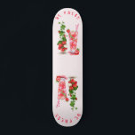 Strawberry Fresh Drink Skateboard<br><div class="desc">Fresh Strawberry Juice Cool Drink - Summer Fruits Drawing Nature Health - Choose / Add Your Unique Text / Font / Colour - Make Your Special Gift - Resize and move or remove and add elements / image with customization tool ! - Drawing and Design by MIGNED. You can also...</div>