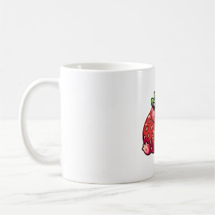 Strawberry frog coffee mug