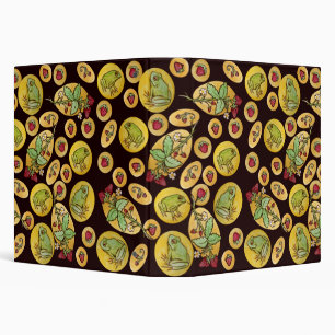 Strawberry Frogs Forever                           Binder