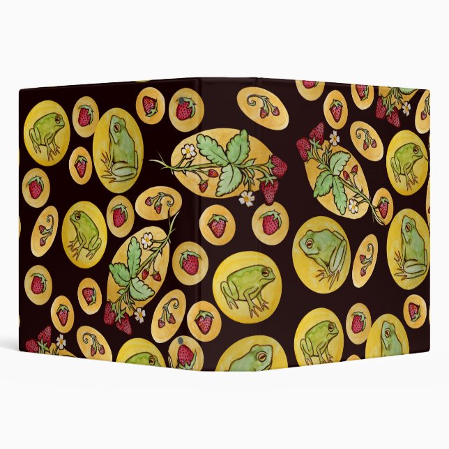 Strawberry Frogs Forever                           Binder (Background)