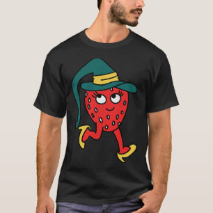 Strawberry Fruit Lazy Halloween Costume  T-Shirt