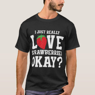 Strawberry Fruit Lover Sweet Berries T-Shirt