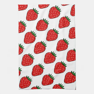 Strawberry Fruit Retro Kitchen Towel Gift