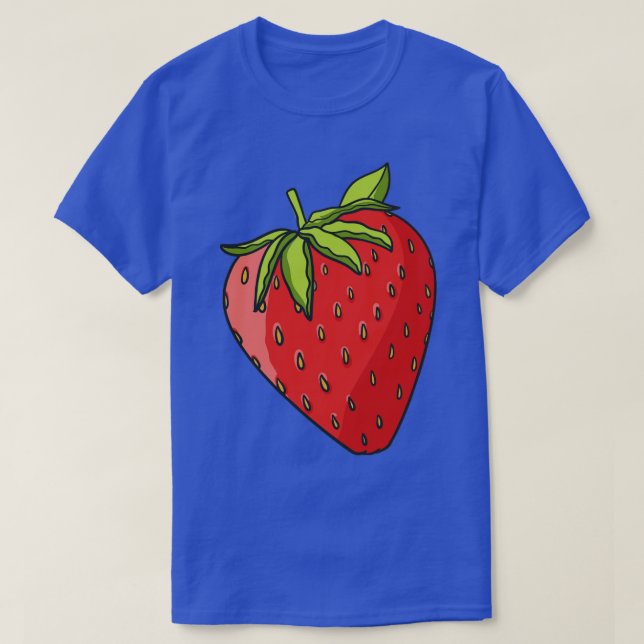 Strawberry Fruit Strawberries T-Shirt (Design Front)