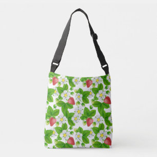 Strawberry garden crossbody bag