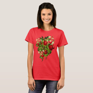 Strawberry Garden Designer T-Shirt