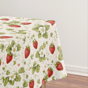 Strawberry Garden Tablecloth