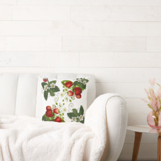 Strawberry Gift Ideas Throw Pillow