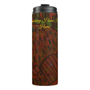 Strawberry Home Sweet Home Thermal Tumbler