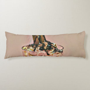 Strawberry ice cream body pillow