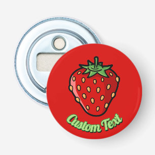 Strawberry Icon Bottle Opener