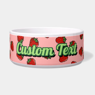 Strawberry Icon Bowl