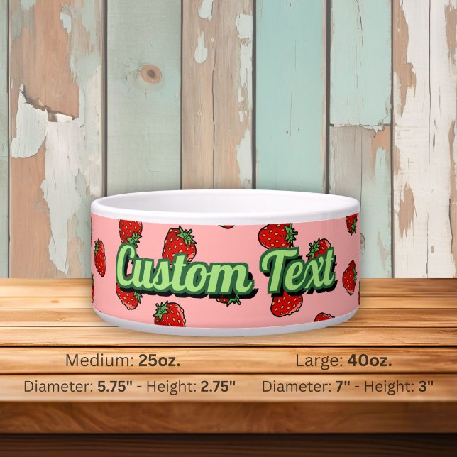 Strawberry Icon Bowl (Creator Uploaded)