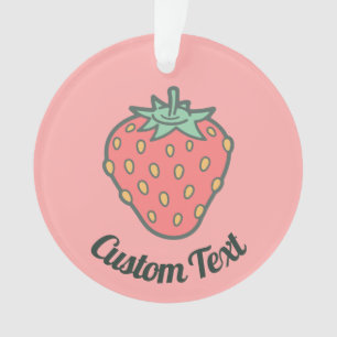Strawberry Icon Ornament