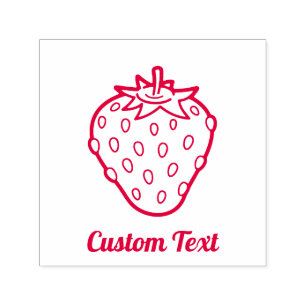 Strawberry Icon Self-inking Stamp